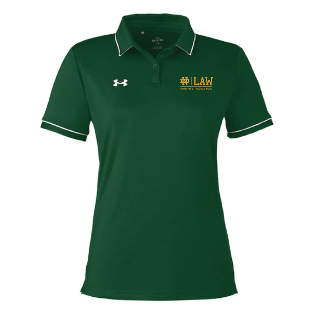 Under Armour Women's Tipped Teams Performance Polo