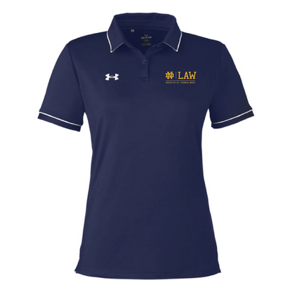 Under Armour Women's Tipped Teams Performance Polo